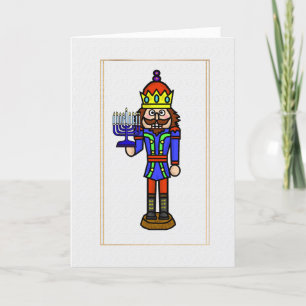 Chrismukah Nutcracker Card Kort