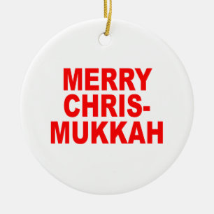 Chrismukkah Julgransprydnad Keramik