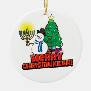Chrismukkah träd ornament