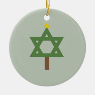 CHRISMUKKAH TRÄD -.png Julgransprydnad Keramik