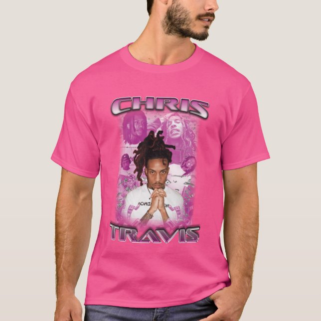 Chrisravis Vintage Bootleg pojke T Shirt (Framsida)