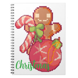 Chrisrmas memories pixelart, Pixel Art  Anteckningsbok