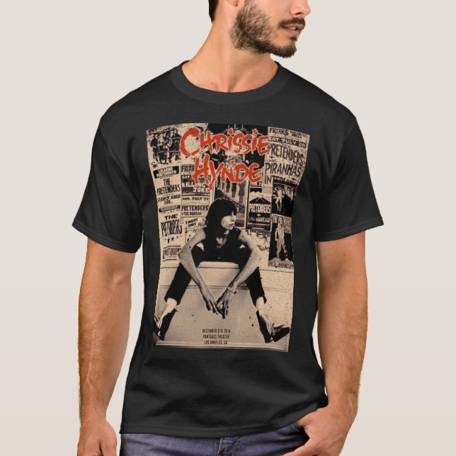 Chrissie Hynde Essential T-Shirt (Framsida)
