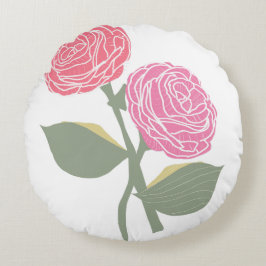 Chrissy Chrysantemum Rund Kudde