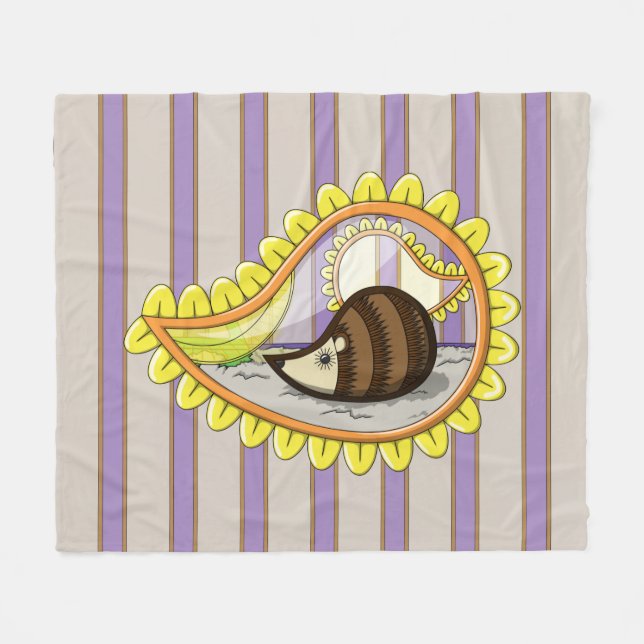 Chrissy Igelskinn Flanellfilt Fleecefilt (Framsidan (Horisontell))