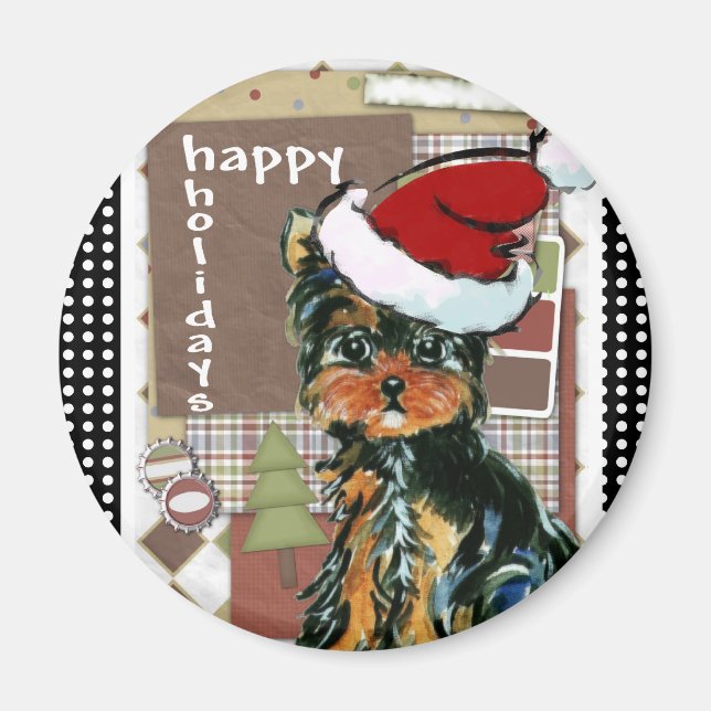 CHRISSY YORKIE POO MAGNET (Framsidan)