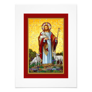 CHRIST, BRA SHEPHERD MOSAIC FOTOTRYCK