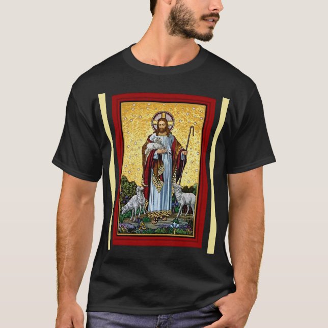 CHRIST, BRA SHEPHERD MOSAIC T-Shirt (Framsida)