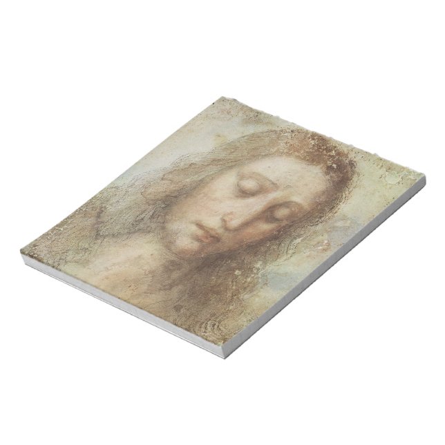 Christ by daVinci Anteckningsblock (Roterad)