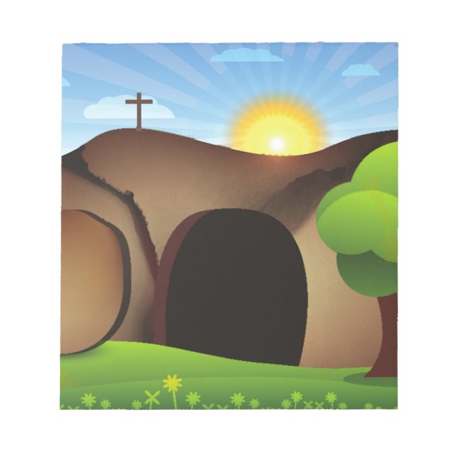 christ grav anteckningsblock (Framsida)