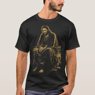 Christ in the Desert Jesus Prayer Christian Faiths T Shirt