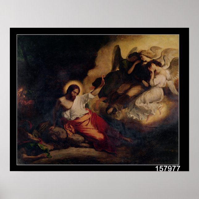 Christ in the Garden of Olives, 1827 Poster (Framsidan)