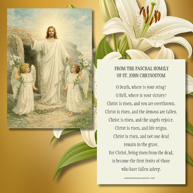 Christ Is Risen Catholic Easter Paschal Prayer (Skapare uppladdad)