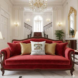 Christ is the Center Christmas  Kudde