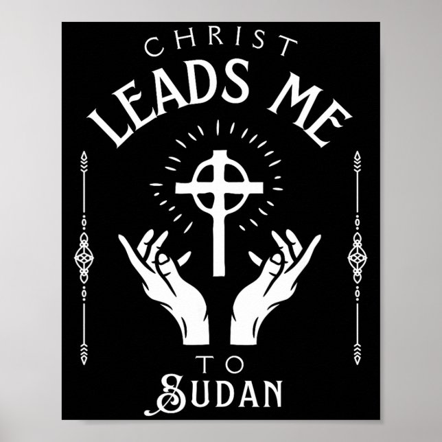 Christ Leads Me To Sudan  Poster (Framsidan)