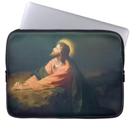 Christ Praying in the Garden Gethsemane Laptop Fodral