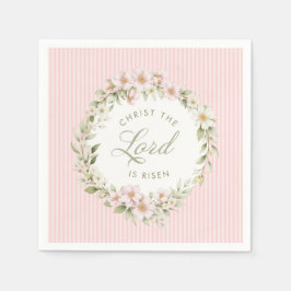 Christ the Lord is Risen | Spring Flowers Pappersservett