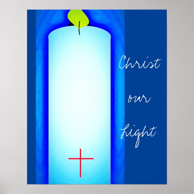 CHRIST VÅRT LJUS POSTER (Framsidan)