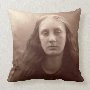 Christabel porträtt av maj Prinsep, c.1867 (sepia Kudde