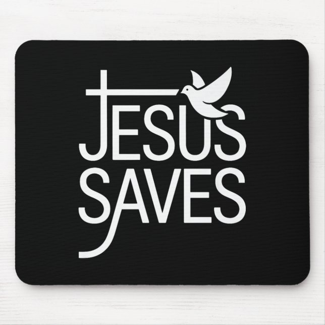 Christan Jesus Saves Premium Musmatta (Framsidan)