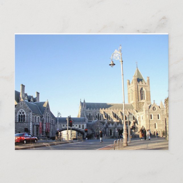 ChristChurch Cathedral Dublin, Irland Vykort (Framsida)
