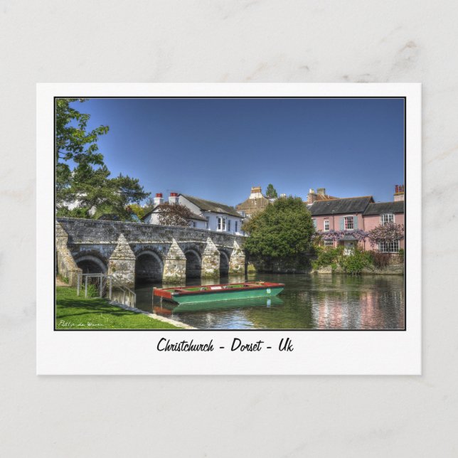 ChristChurch - Dorset - Förenade kungariket Vykort (Framsida)