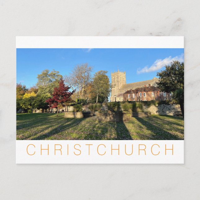 Christchurch Helg Vykort (Framsida)