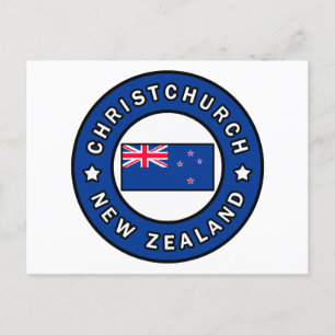 ChristChurch Nya Zeeland Vykort