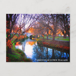 ChristChurch Nya Zeeland Vykort