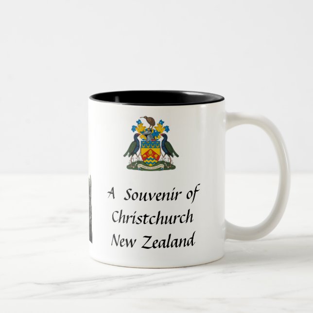 ChristChurch, NZ, Souvenir Mugg (Höger)