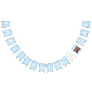 Christel Silver Kor Blue White Photo Vimplar
