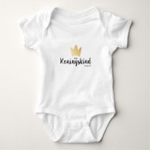 Christelijk baby romper - Een Koningsind!