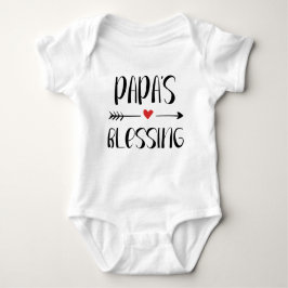 Christelijk baby romper - Papa's Blessing. T Shirt