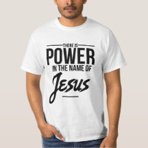 Christelijk heren t-shirt - Jesus är Power