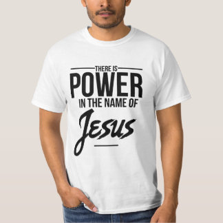 Christelijk heren t-shirt - Jesus är Power