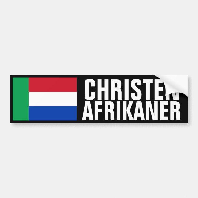 Christen afrikaneren bildekal (Framsidan)