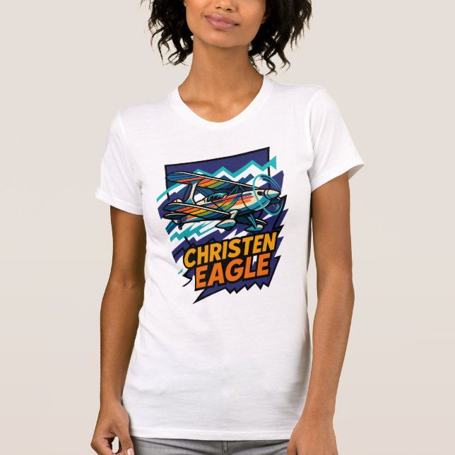 Christen Eagle II Classic T Shirt (Framsida)