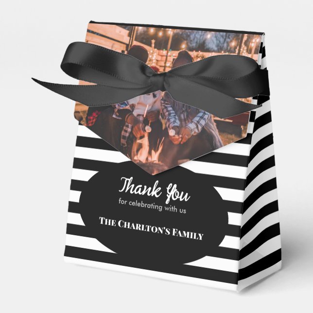 Christening 1 Section Anpassningsbar Photo Rand Presentaskar (Framsidan Sidan)