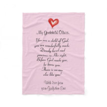 Christening/Baptism Gift for Godchild, Anpassnings