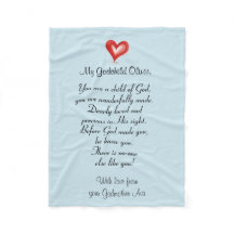 Christening/Baptism Gift for Godchild, Anpassnings