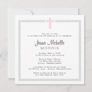 Christening/Baptism-inbjudan - Anpassa Inbjudningar