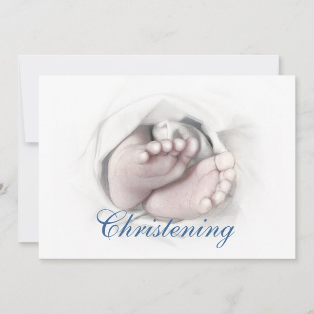 Christening-inbjudan Inbjudningar (Framsida)