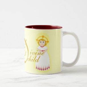 Christening nattvardsgång, bekräftelses Mug-Cust Två-Tonad Mugg