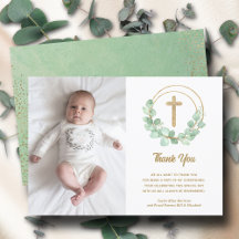 Christening Photo Kor Eucalyptus
