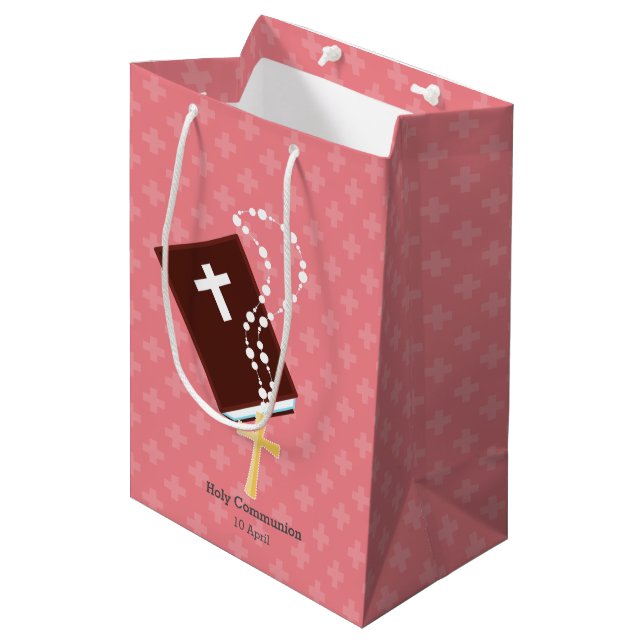 Christening * välj bakgrund färg (Framsidan Vinklad)