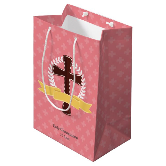 Christening * välj bakgrund färg (Framsidan Vinklad)