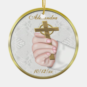 Christeningkorprydnad Julgransprydnad Keramik