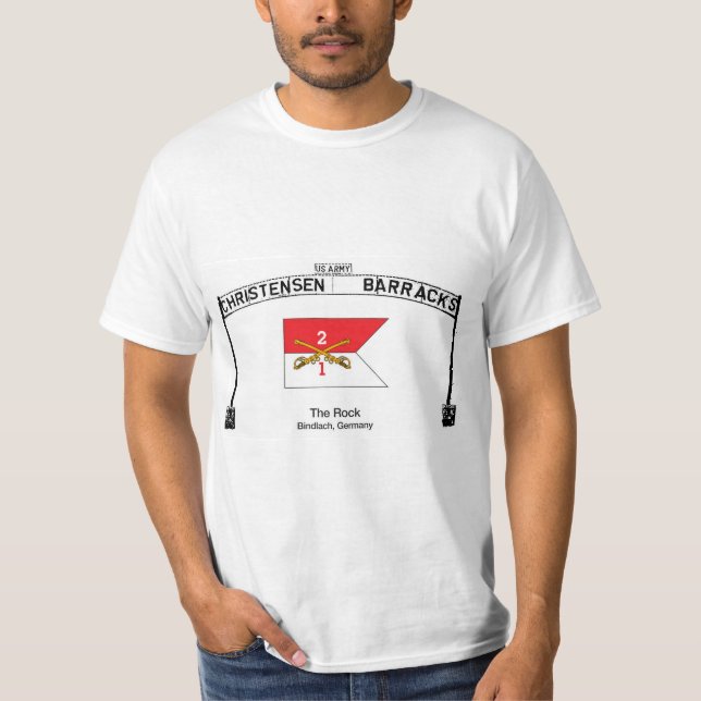 Christensen Barracks, Bindlach, Tyskland, Sten T Shirt (Framsida)