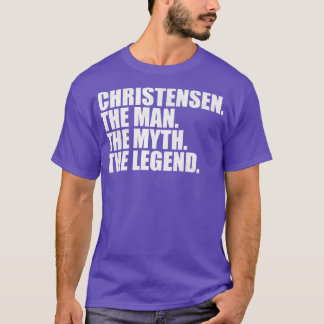 Christensen Family namn Christensen las T Shirt