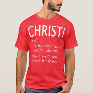 Christi Namn Gift 167 T Shirt